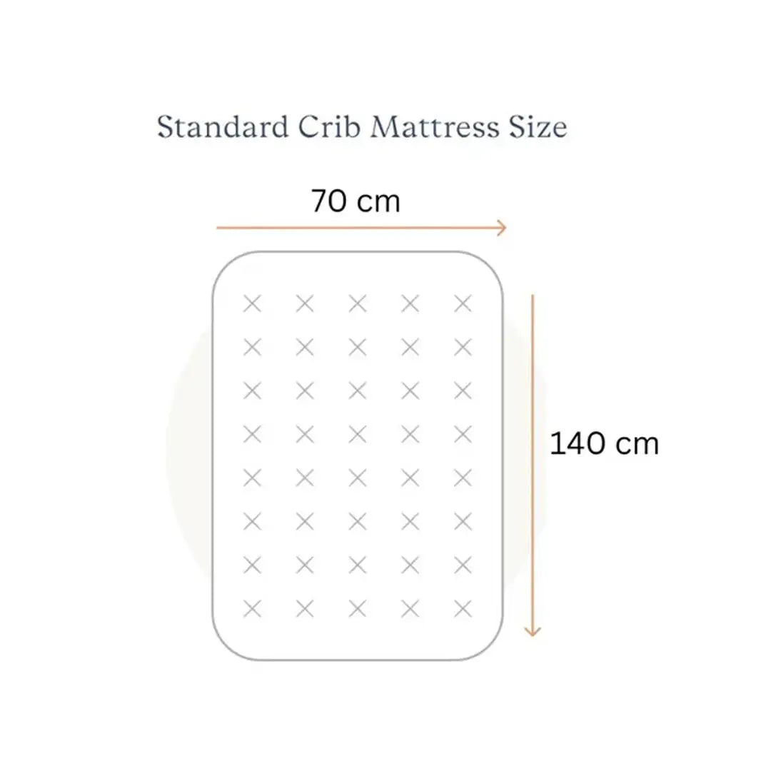 84011-Blando Mattress Protector for kids - Crib Size 70*140CM" +1