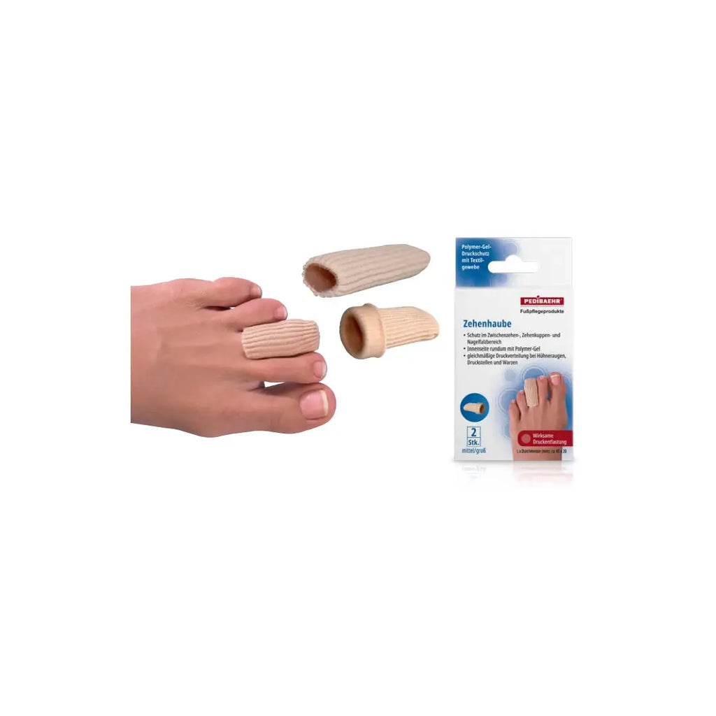 PediBAEHR Toe Protection Cap With Polymer Gel Small 2 Pcs