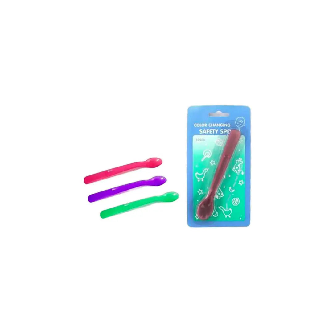 Cute Baby Color Changing Safety Spoon