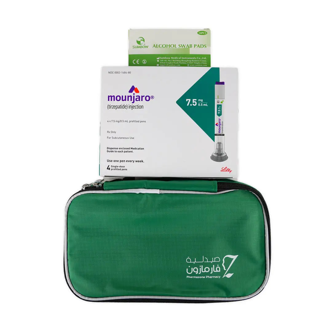 Mounjaro 7.5Mg + Swab + Bag Large