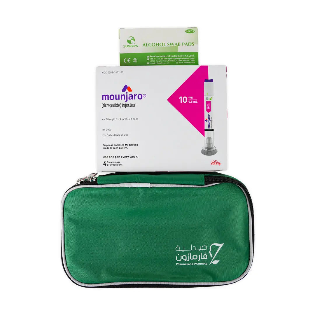 Mounjaro 10Mg + Swab + Bag Large