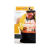 Black & Brown Waist Trimmer Belt-Black