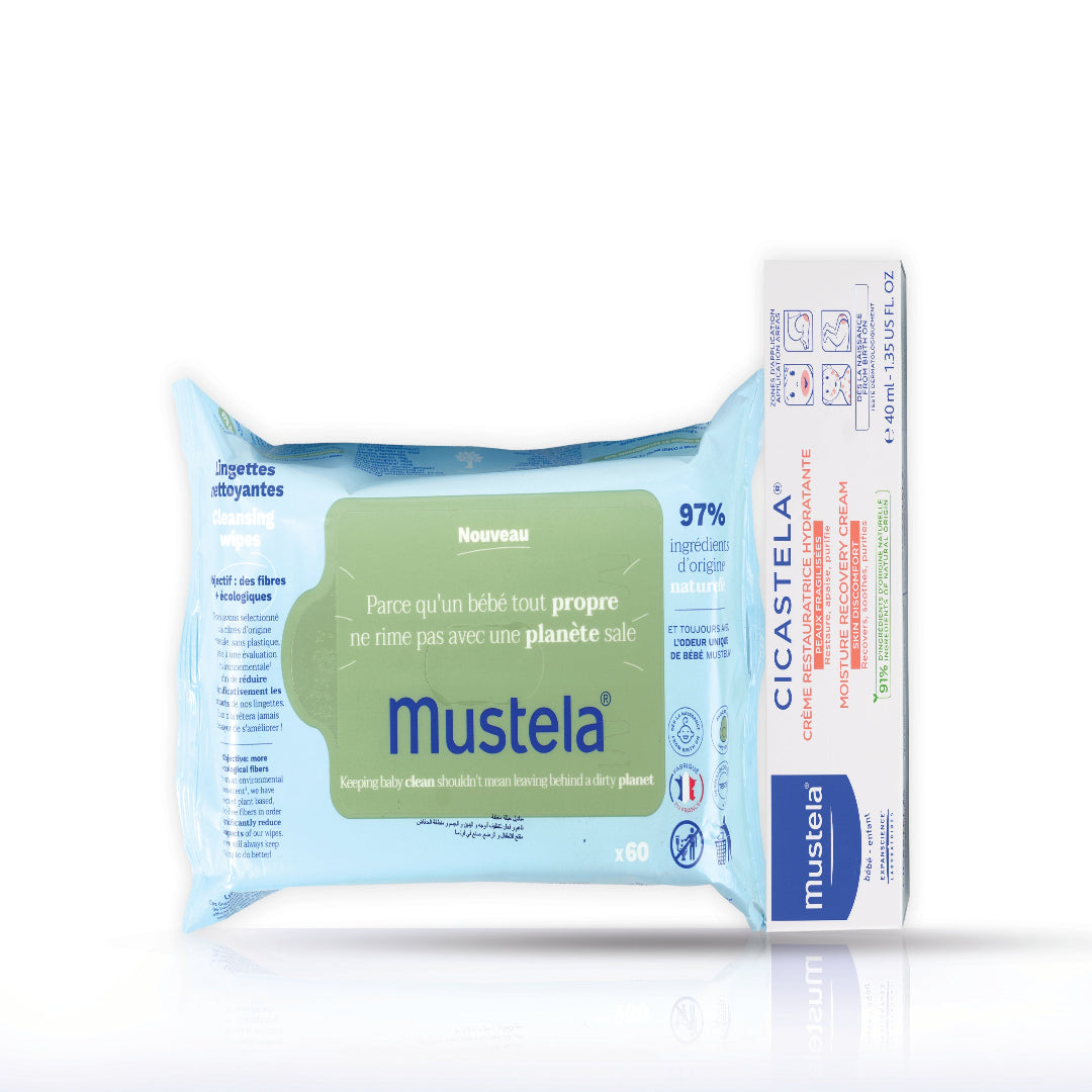 Mustela Barrier + Mustela Wipes