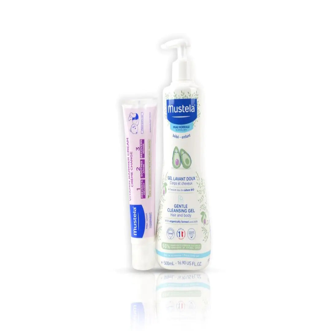 97016-Mustela Diaper Rash + Mustela Shower Gel Set