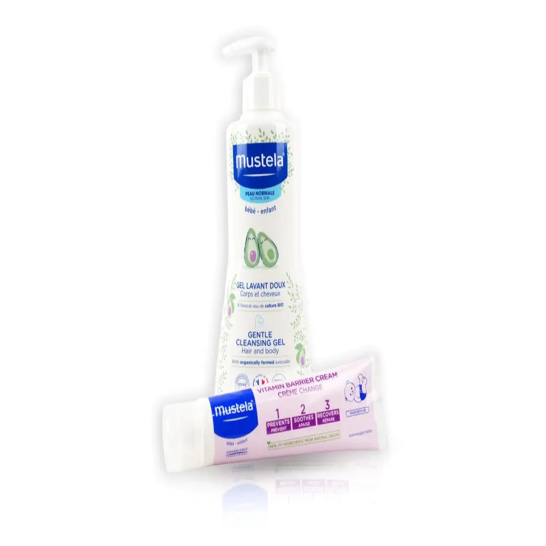 97016-Mustela Diaper Rash + Mustela Shower Gel Set +1