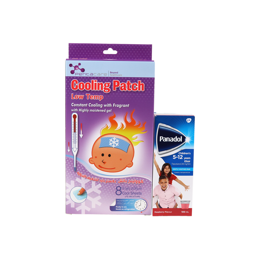 Panadol Kids + Pentacare Cooling Patch Set