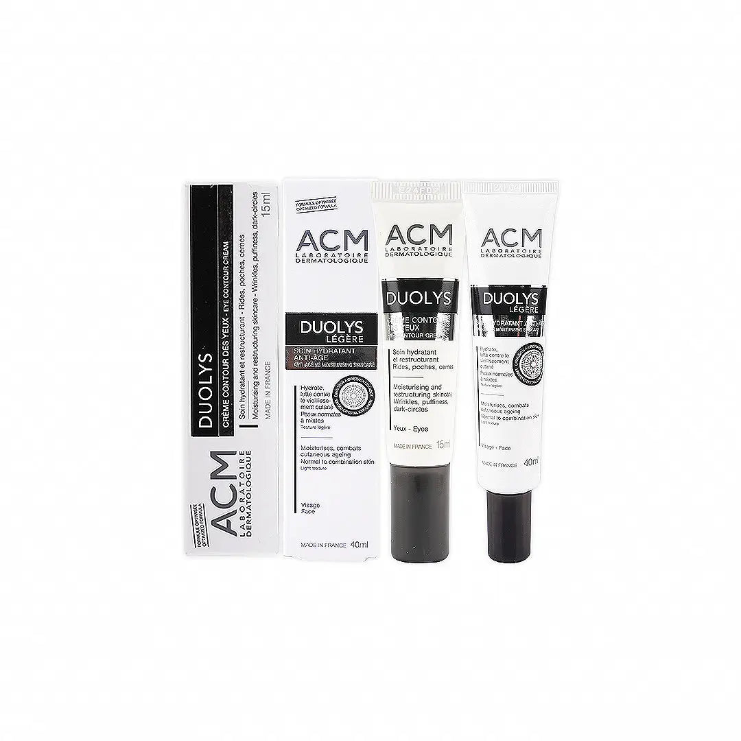 acm duolys anti aging eye face cream set
