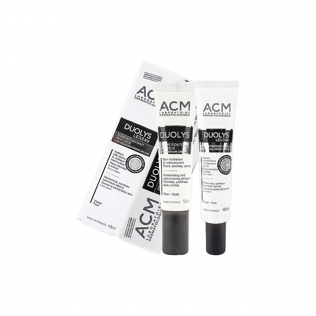 acm duolys anti aging eye face cream set