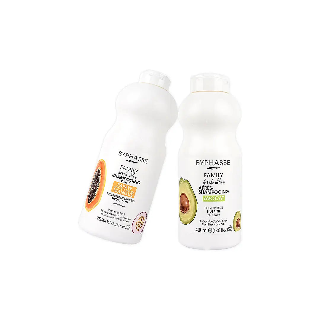 97511-Byphasse Shampoo + Conditioner Avocado Set