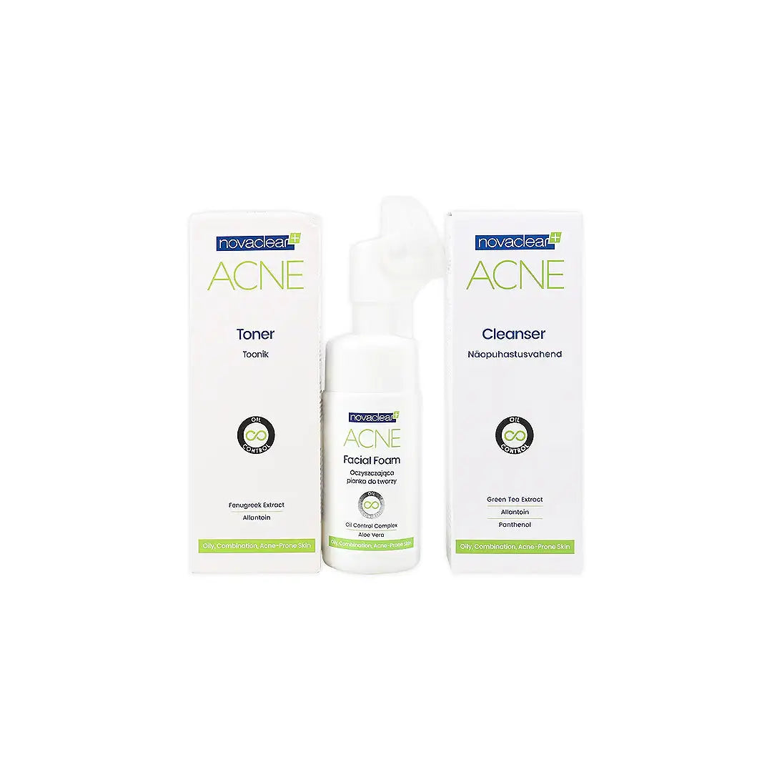 Novaclear Acne Routine Set