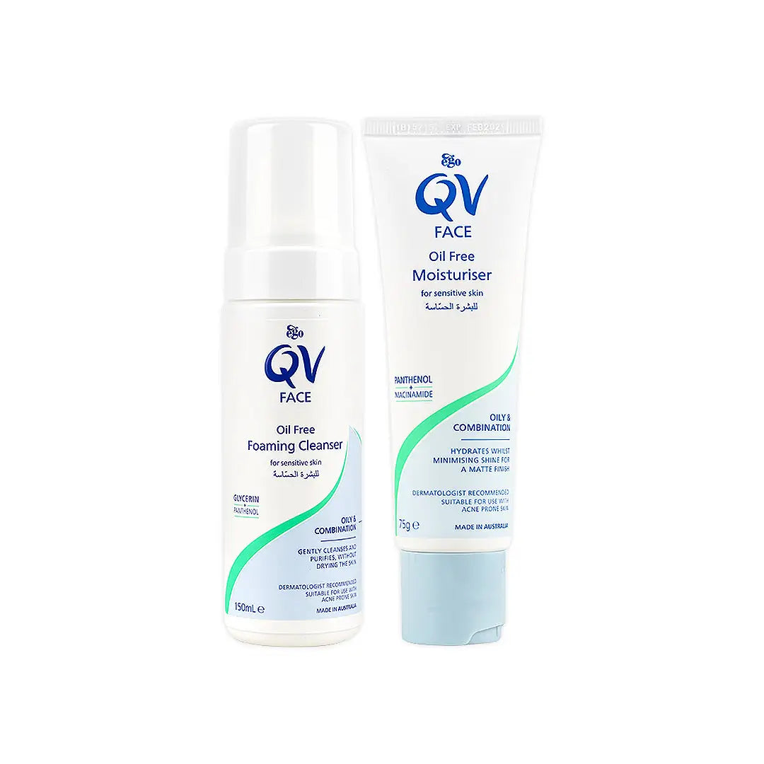 qv oily skin routine set