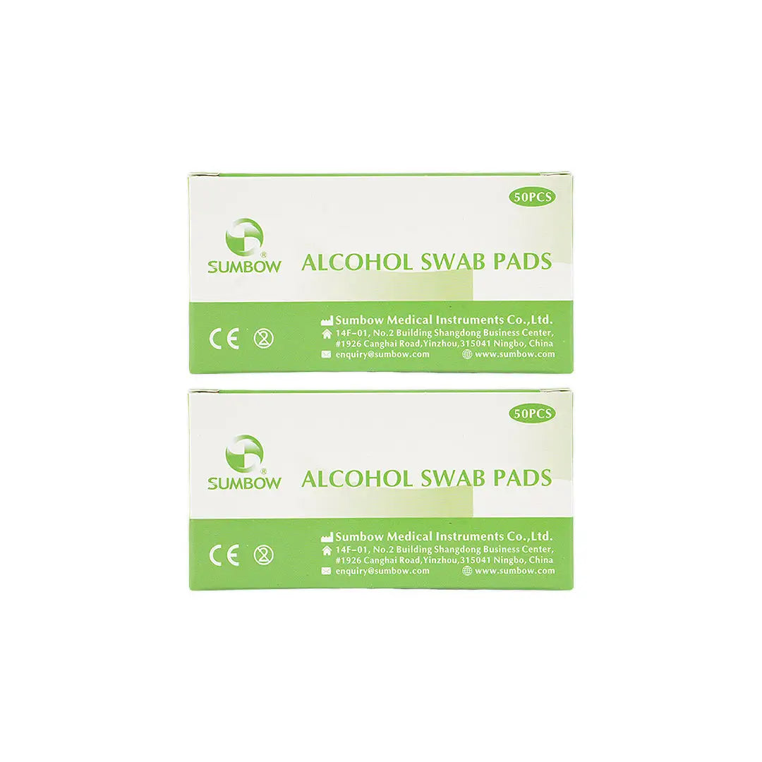 Sumbow Alcohol Swabs 50pcs Duo Set