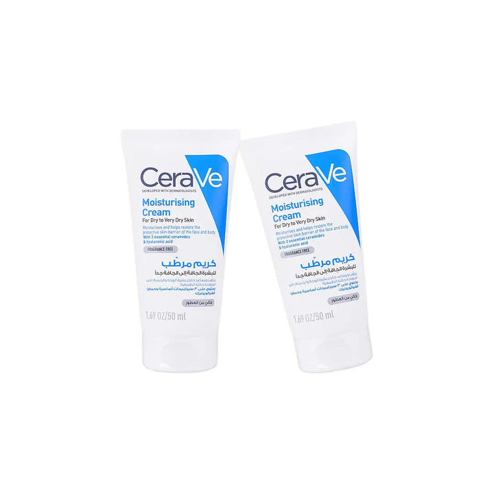 97840-CERAVE MOISTURIZING CREAM 50ML Duo Set