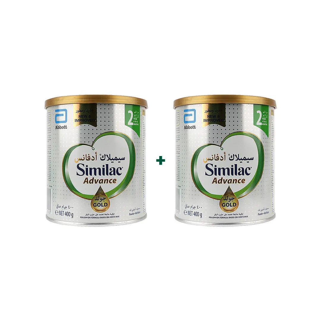 97843-Similac Advance Gold No.2 400g Duo Set