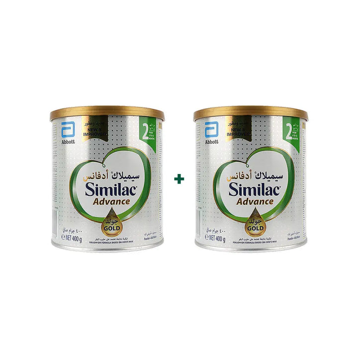97843-Similac Advance Gold No.2 400g Duo Set