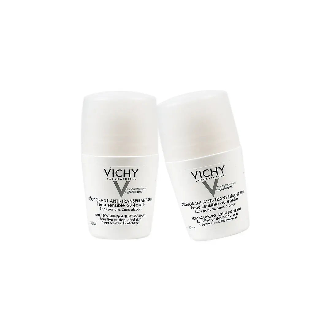 Vichy Deodorant Roll Sensitive 48h 50ml Duo Set
