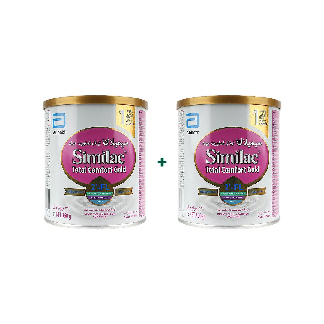 Similac Total Comfort Gold Stage 1 (0-6M) 360g Duo Set