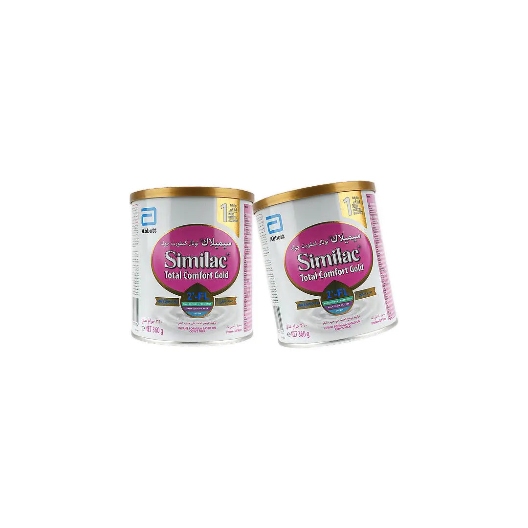 Similac Total Comfort Gold Stage 1 (0-6M) 360g Duo Set