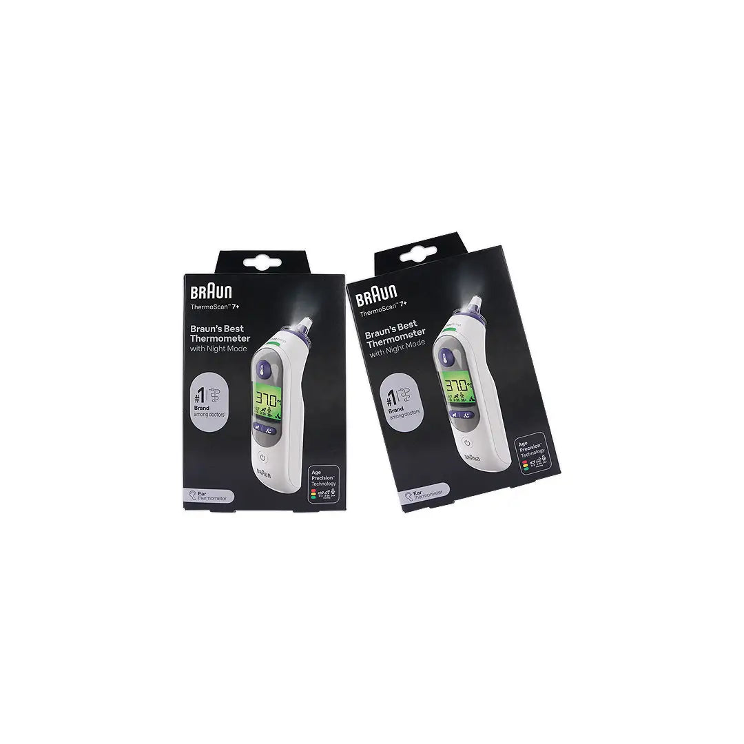 Braun Thermoscan 7+ Age Precision Ear Duo Set