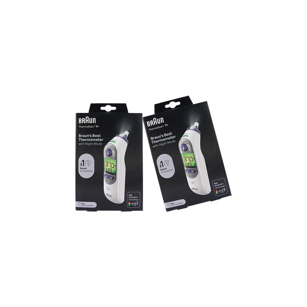 Braun Thermoscan 7+ Age Precision Ear Duo Set