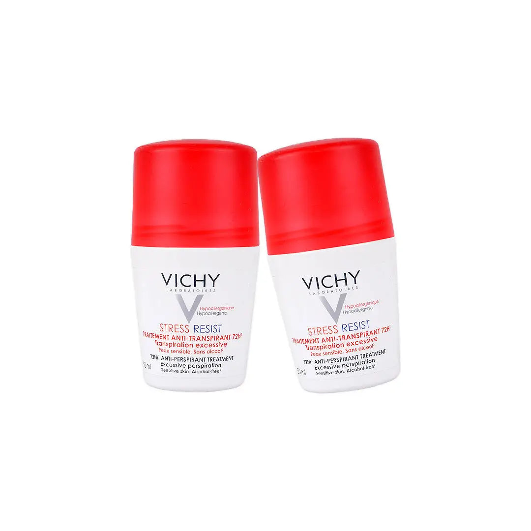 VICHY DEO ROLL STRESS RESIST RED 50ML Duo Set