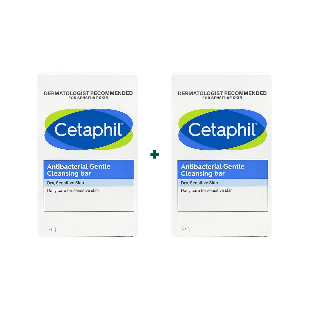 CETAPHIL ANTIBACTERL BAR 127 GM Duo Set
