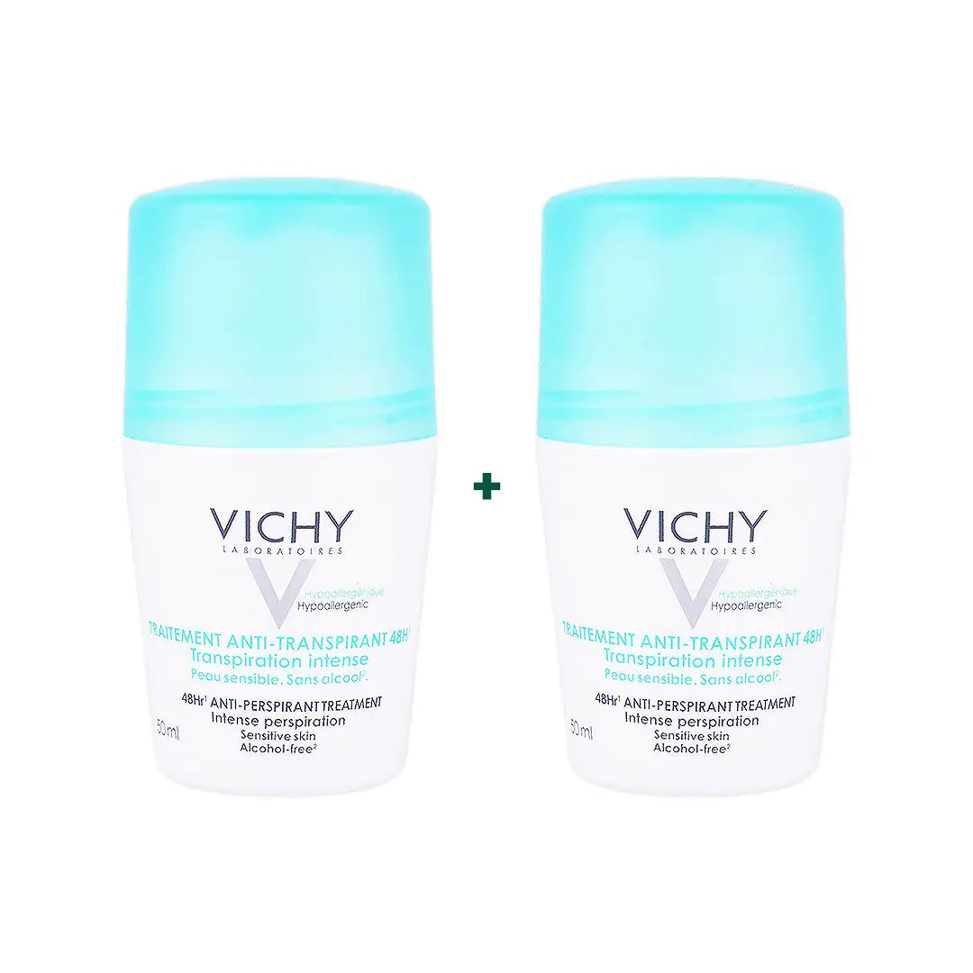 97876-VICHY DEO ROLL INTENSIVE GREEN 50 ML Duo Set +1