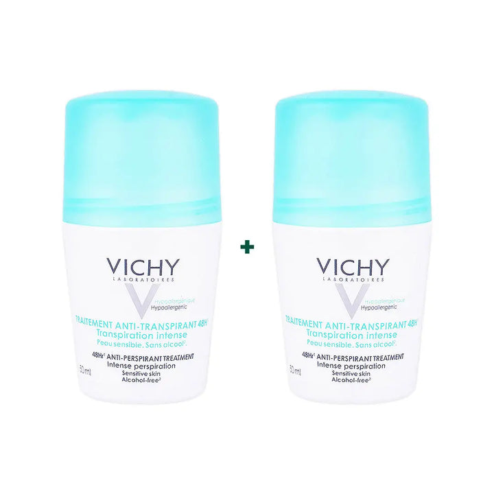 97876-VICHY DEO ROLL INTENSIVE GREEN 50 ML Duo Set +1