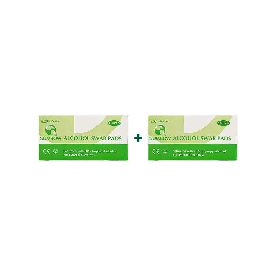 97885-Sumbow Alcohol Swabs 100pcs Duo Set +1