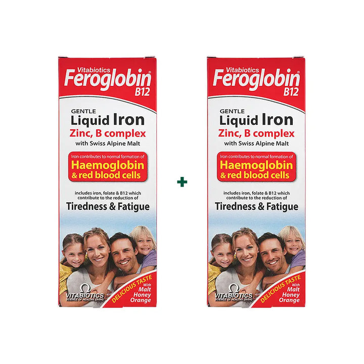 97889-VITABIOTICS FEROGLOBIN B12 LIQUID 200 ML Duo Set +3