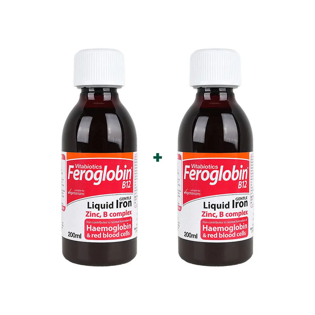 97889-VITABIOTICS FEROGLOBIN B12 LIQUID 200 ML Duo Set +2