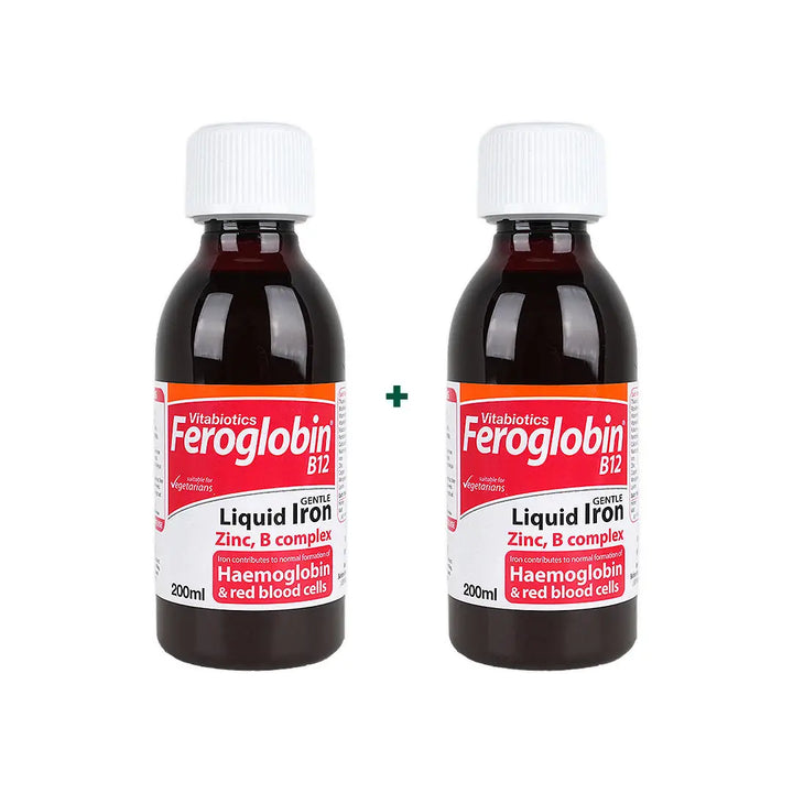 97889-VITABIOTICS FEROGLOBIN B12 LIQUID 200 ML Duo Set +2