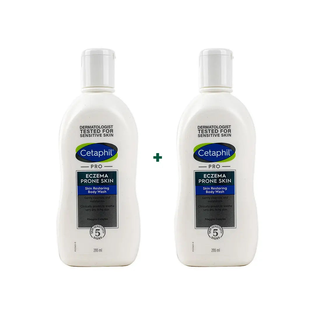 97891-CETAPHIL PRO ECZEMA-PRONE SKIN BODY WASH 295ML Duo Set +1