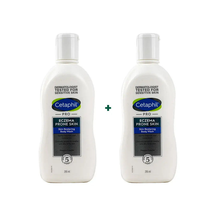 97891-CETAPHIL PRO ECZEMA-PRONE SKIN BODY WASH 295ML Duo Set +1
