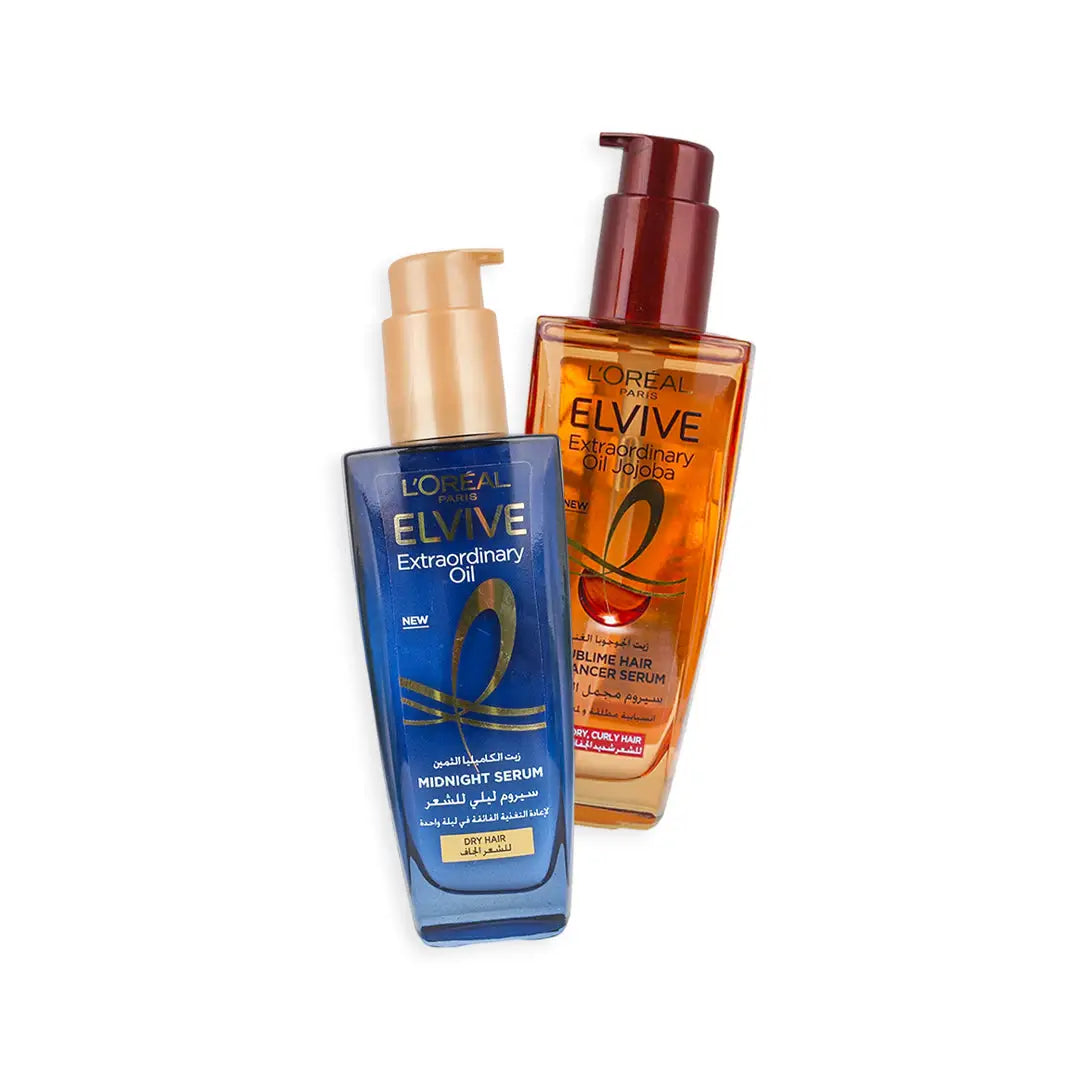 97945-L'oreal Elvive Frizz Control Duo Set +1