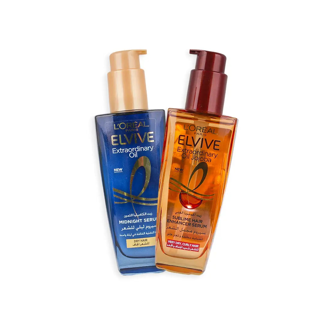97945-L'oreal Elvive Frizz Control Duo Set