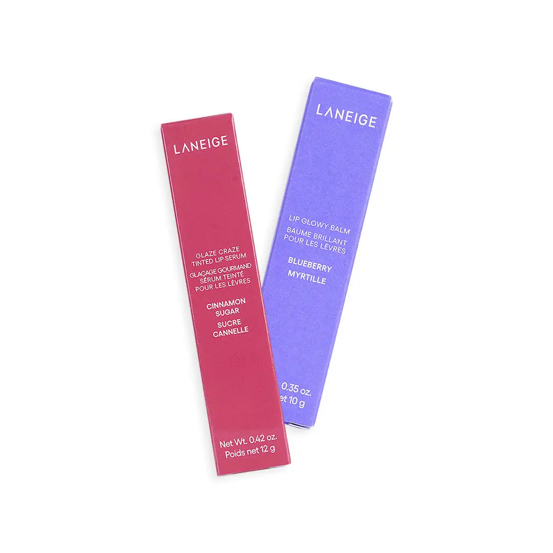 97948-Laneige Glossy Lips Duo Set +3