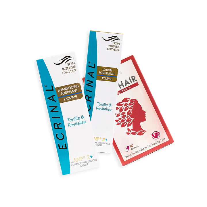 97974-Feme Hair + Ecrinal Men Hair Care Set +1