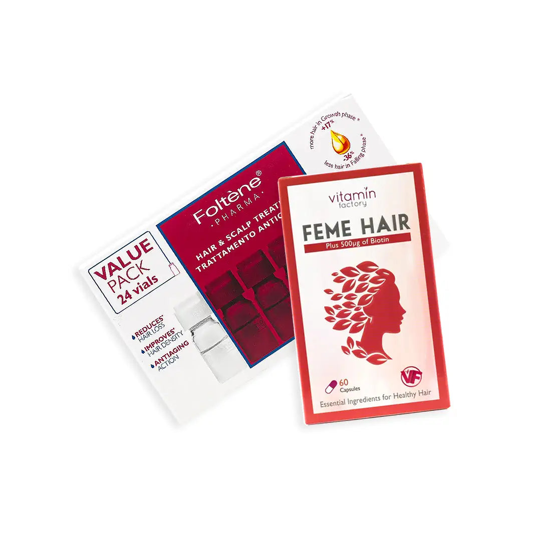 97977-Feme Hair + Foltene Men Hair Loss Support Set +1