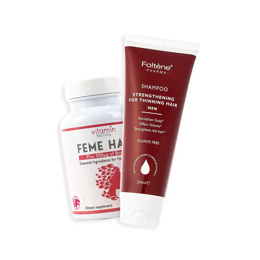 97978-Feme Hair + Foltene Men Hair Strengthening Set +1