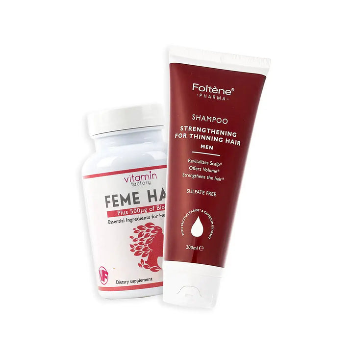 97978-Feme Hair + Foltene Men Hair Strengthening Set +1