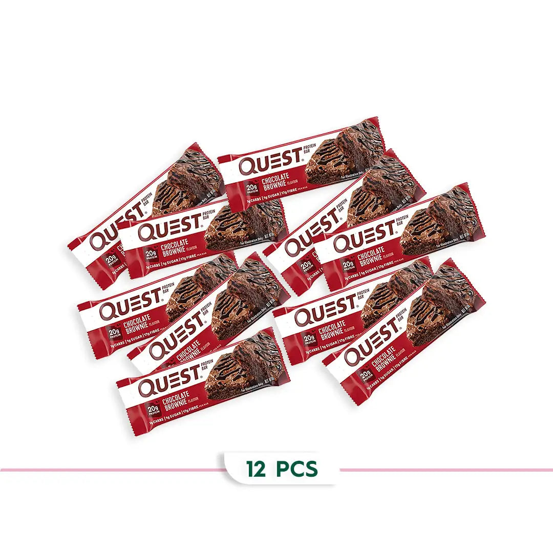 97983-QUEST BAR CHOCOLATE BROWNIE 12*60G +1
