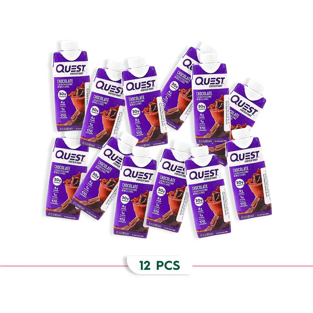 97984-Quest Protein Shake 30g-Chocolate 12*325ml +1