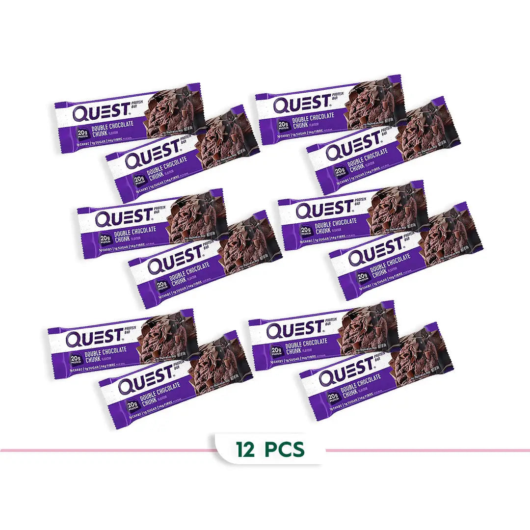97988-Quest Protein Bar 20g-Double Chocolate Chunk 12*60G 