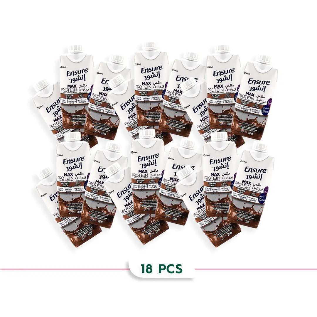 97997-Ensure Max Protein Cafe Mocha 18*330ML +1
