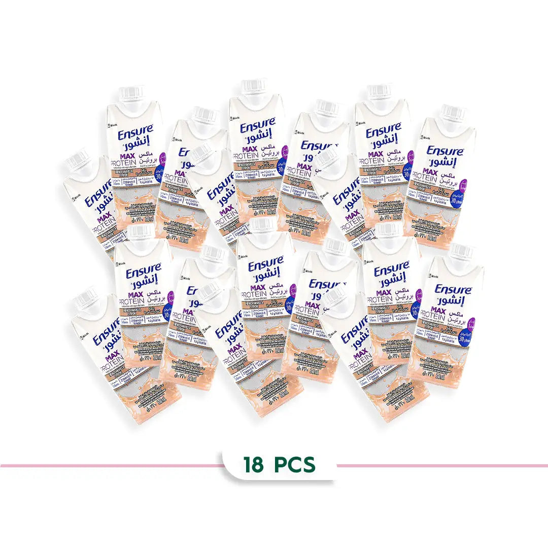 98000-Ensure Max Protein French Vanilla 18*330ML +1