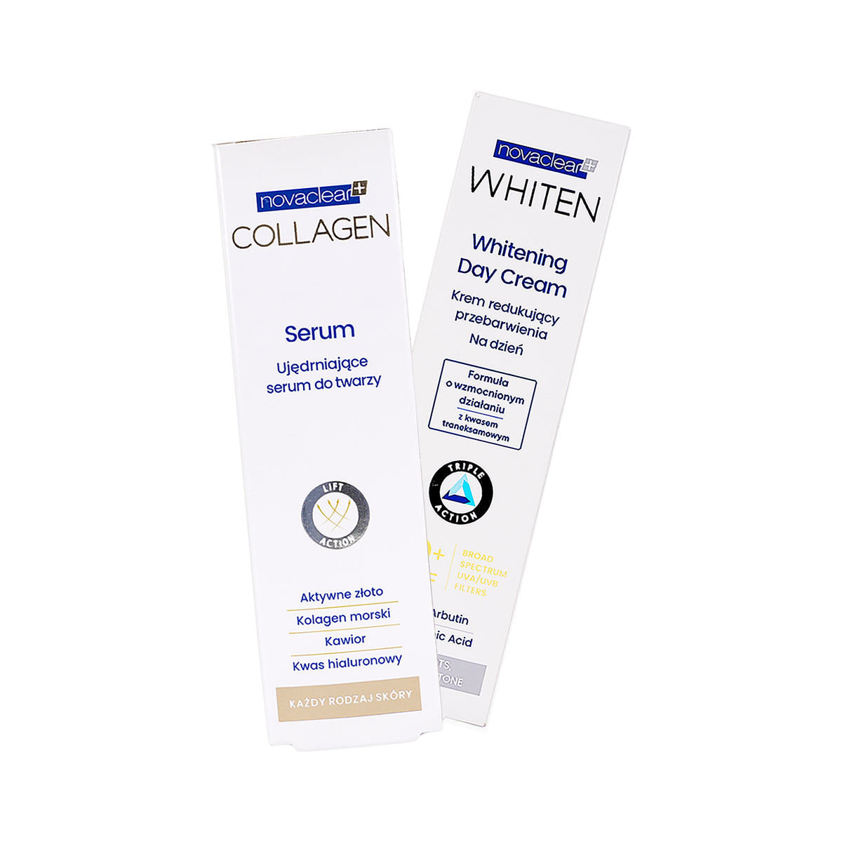 98019-Novaclear Whitening Cream & Collagen Serum Duo Set
