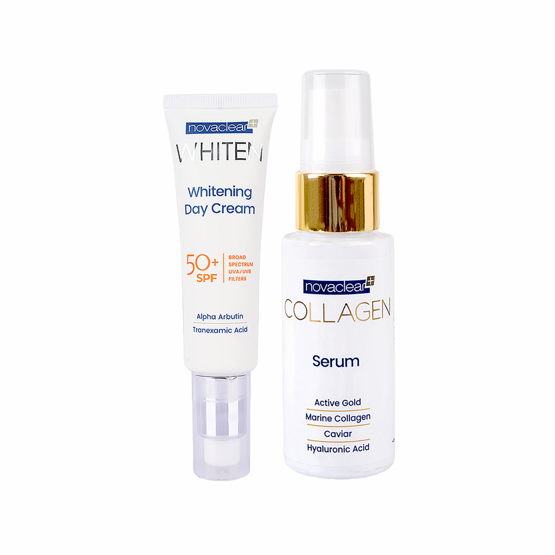 98019-Novaclear Whitening Cream &amp; Collagen Serum Duo Set +3