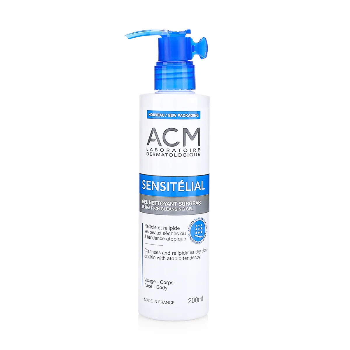 ACM SENSITELIAL CLEANSING GEL 200ML