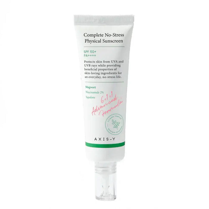 53249-Axis-Y No-Stress Physical Sunscreen SPF50+ PA++++ 50Ml